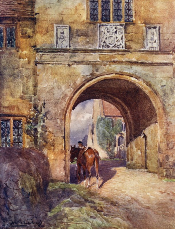 Wormleighton Manor-House od Frederick William Newton Whitehead