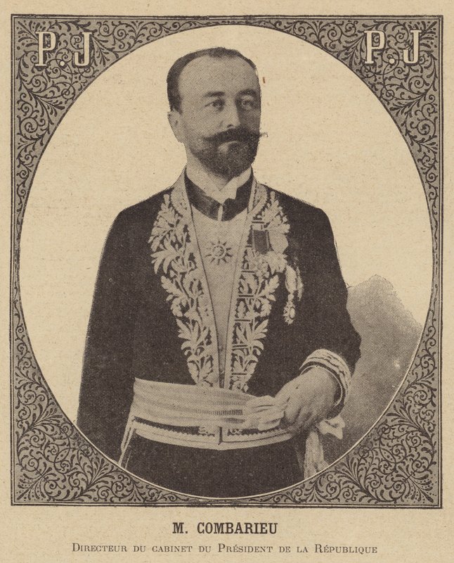 Abel Combarieu, ředitel kabinetu prezidenta Francie od French School
