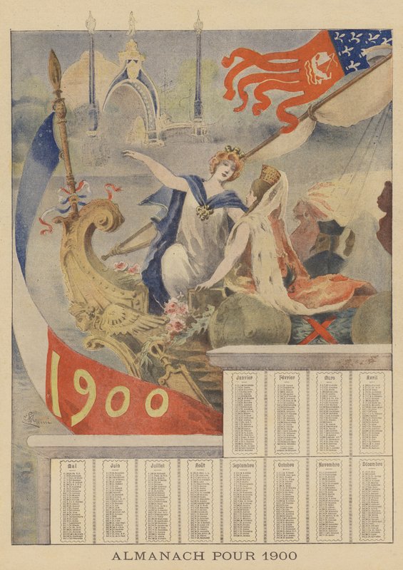Almanach za 1900 od French School
