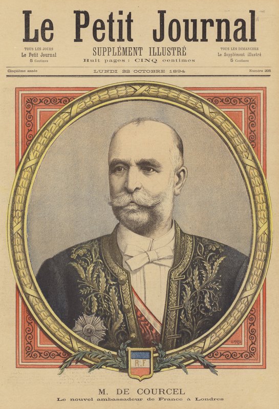 Alphonse Chodron de Courcel, nový francouzský velvyslanec v Londýně od French School
