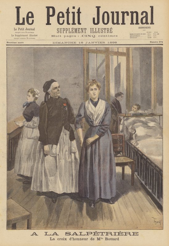 V nemocnici Salpetriere v Paříži od French School
