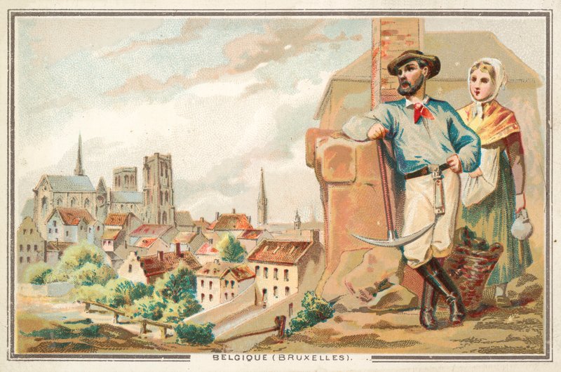 Brusel, Belgie od French School