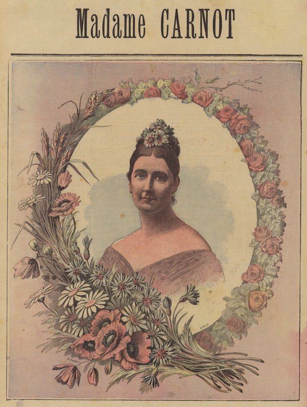 Cecile Carnot, manželka Sadiho Carnota, prezidenta Francie od French School
