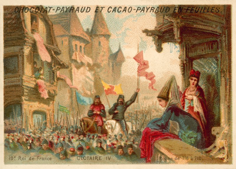 Chlothar IV., franský král Austrasie od French School