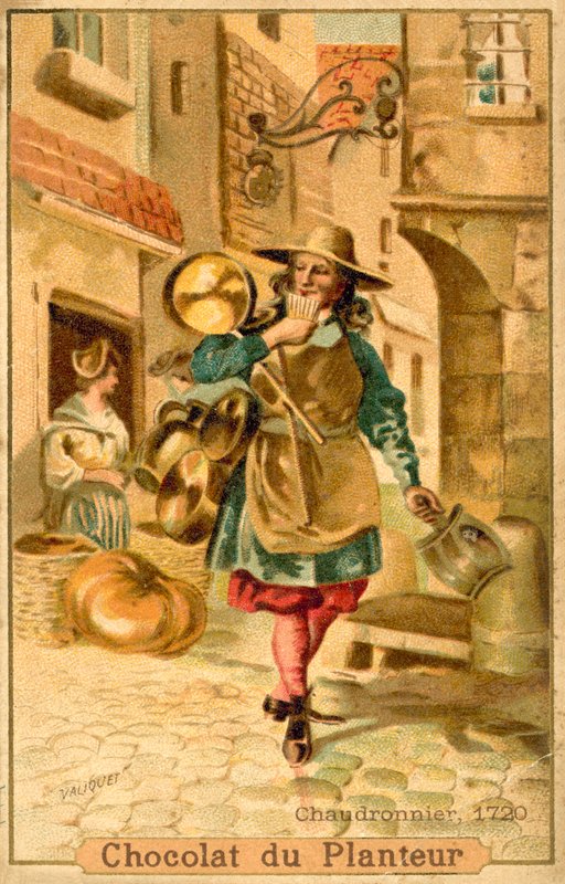 Coppersmith, 1720 od French School