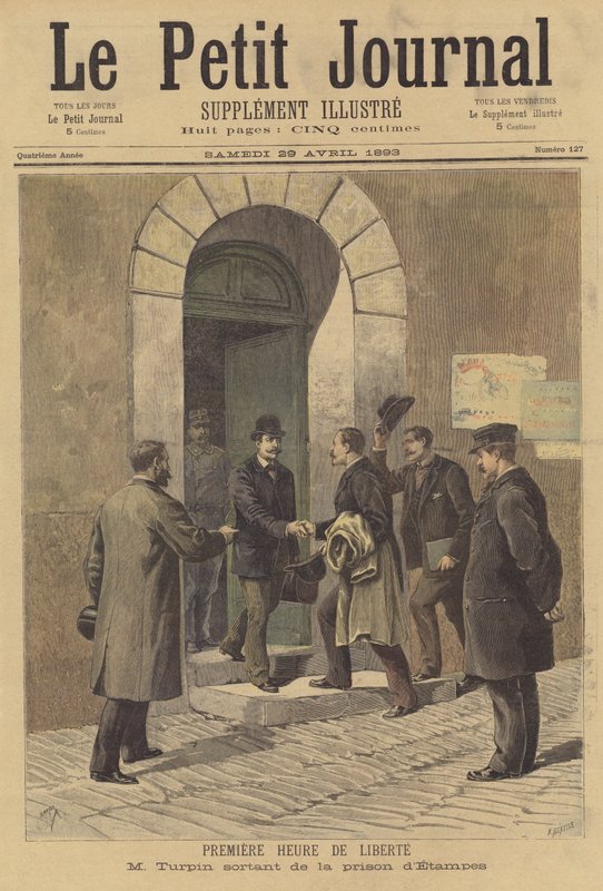 Eugene Turpin propuštěn z věznice Etampes od French School