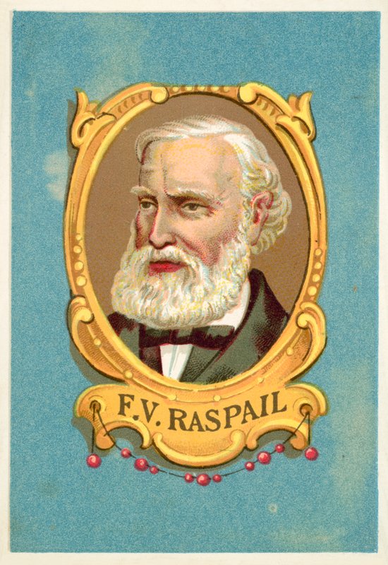 Francois-Vincent Raspail , francouzský lékař (chromolitho) od French School