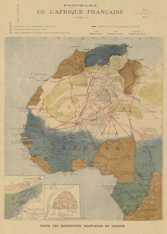Francouzská Afrika od French School
