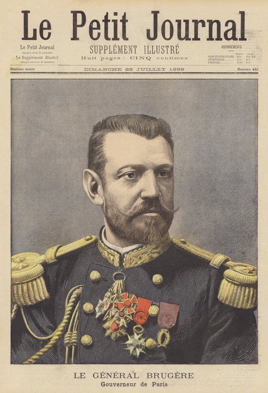 Generál Brugere, vojenský guvernér Paříže od French School