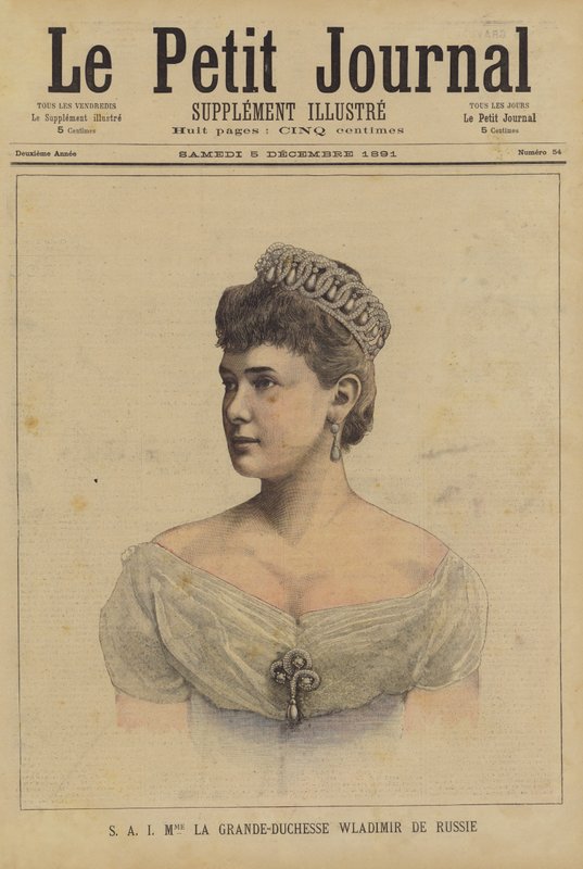 Velkokněžna Vladimir Ruska od French School