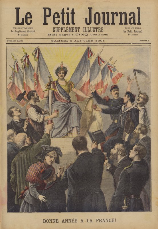 Šťastný nový rok do Francie od French School