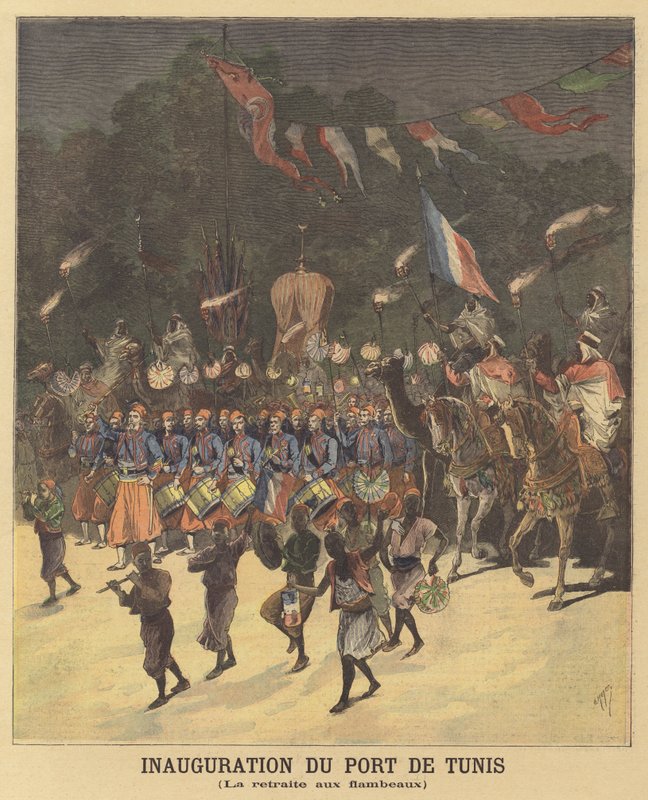 Slavnostní otevření přístavu Tunis od French School