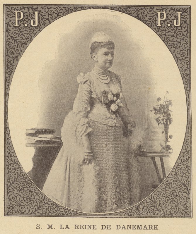 Louise Hesse-Kassel, královna choť Christiana IX Dánska od French School