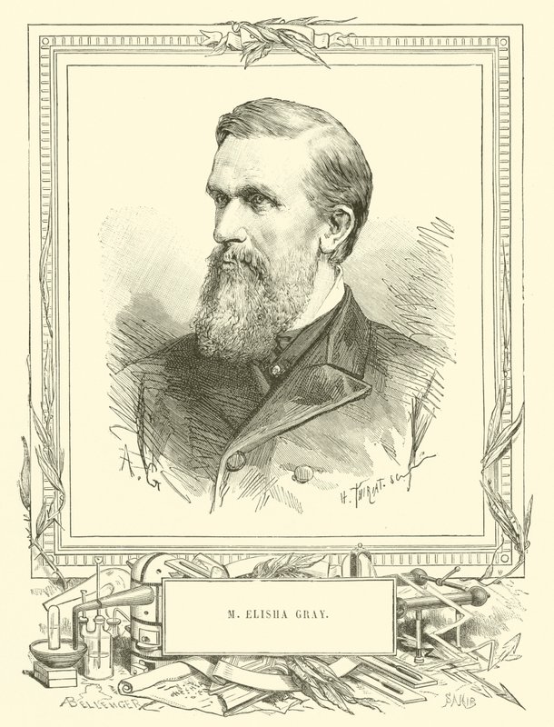 M Elisha Gray od French School
