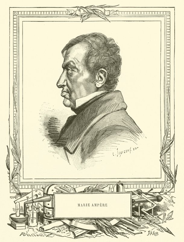 Marie Ampere od French School