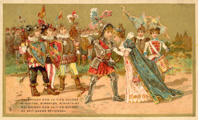 Marlbrough sen-t-en guerre, populární francouzská lidová píseň od French School