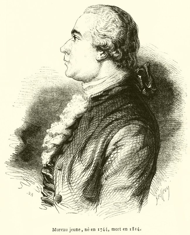 Moreau jeune, ne en 1744, mort en 1814 od French School