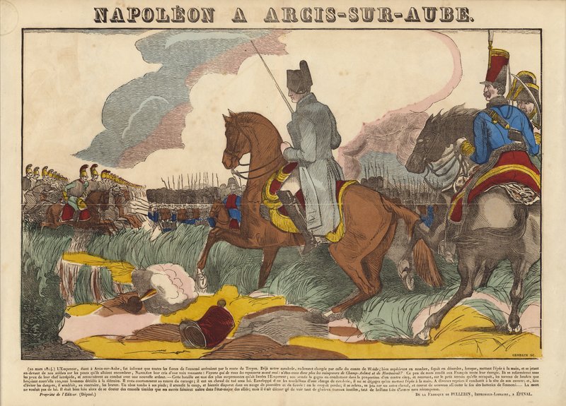 Napoleon A Arcis-Sur-Aube od French School