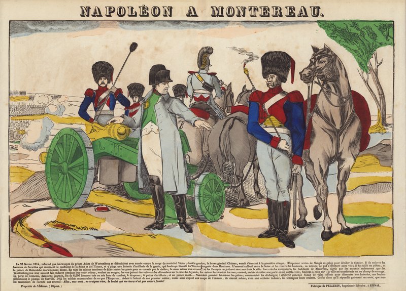 Napoleon A Montereau od French School