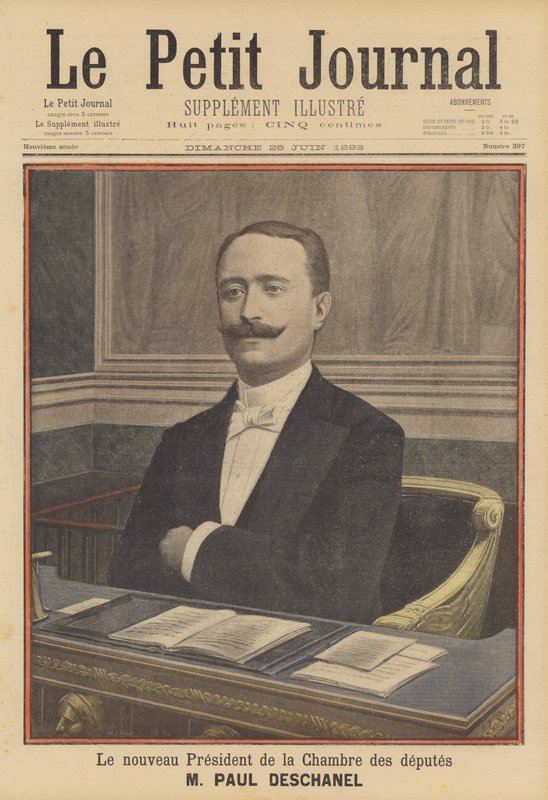 Paul Deschanel, nový předseda francouzské Poslanecké sněmovny od French School