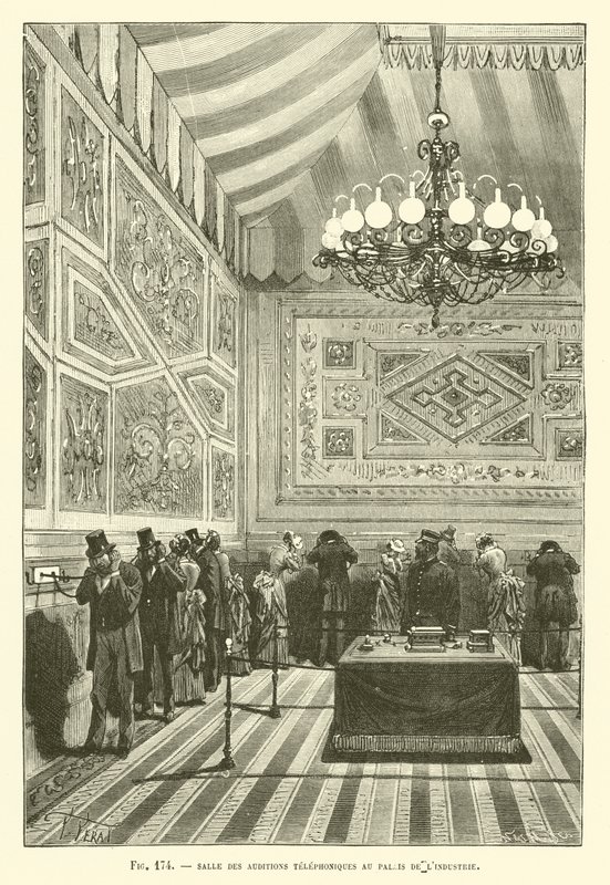 Telefonická zkušebna v Palais De L