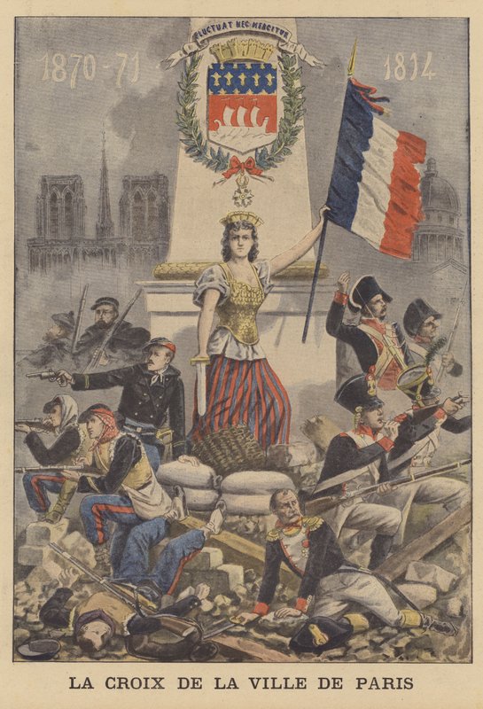 Kříž města Paříže od French School