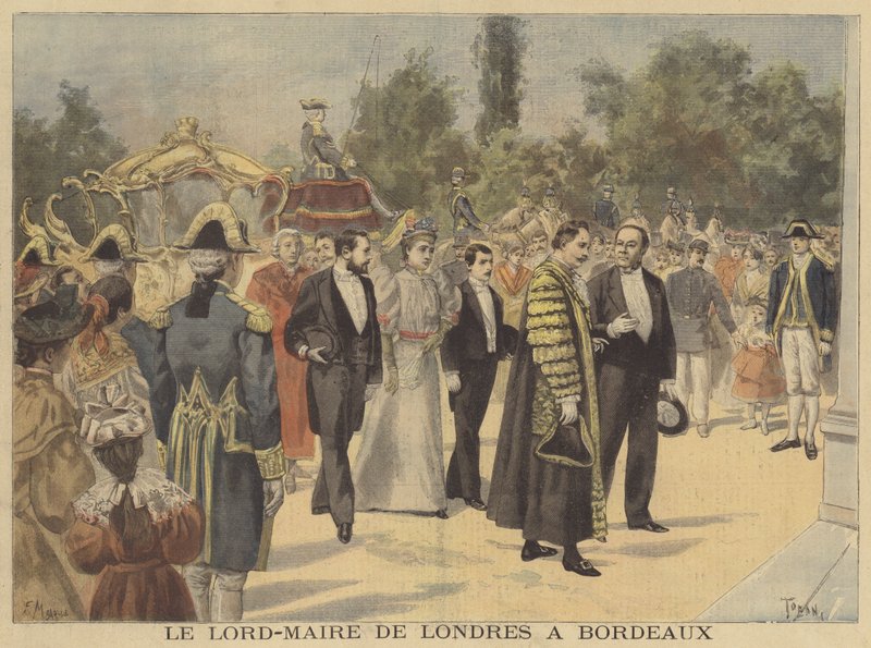 Návštěva londýnského starosty v Bordeaux od French School