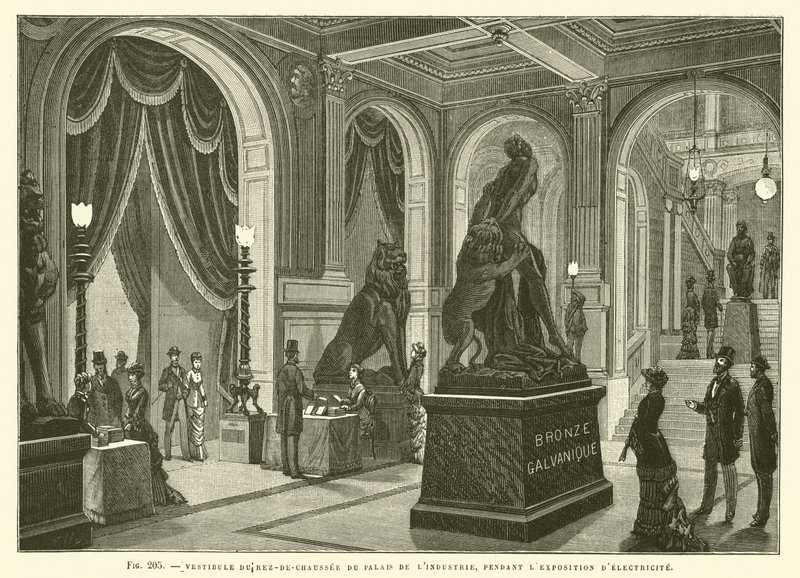 Vestibul v přízemí Palais de L