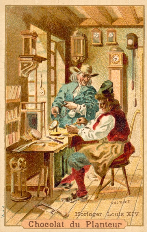 Hodinář, Francie, doba Ludvíka XIV od French School