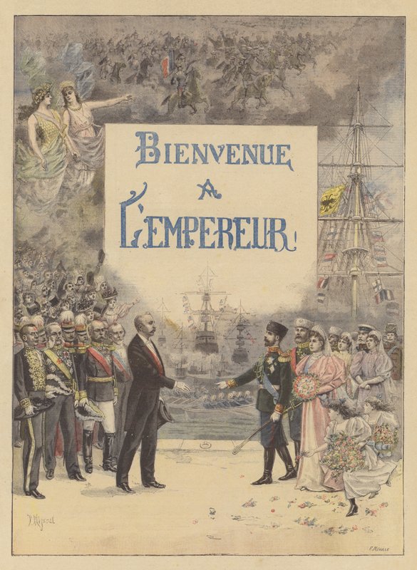 Vítejte z Francie u ruského cara od French School