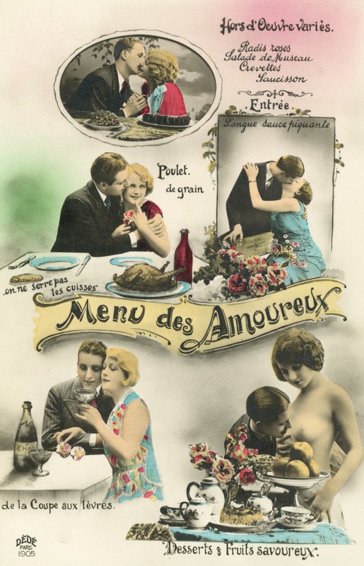Menu pro zamilované (barevné foto) od French Photographer