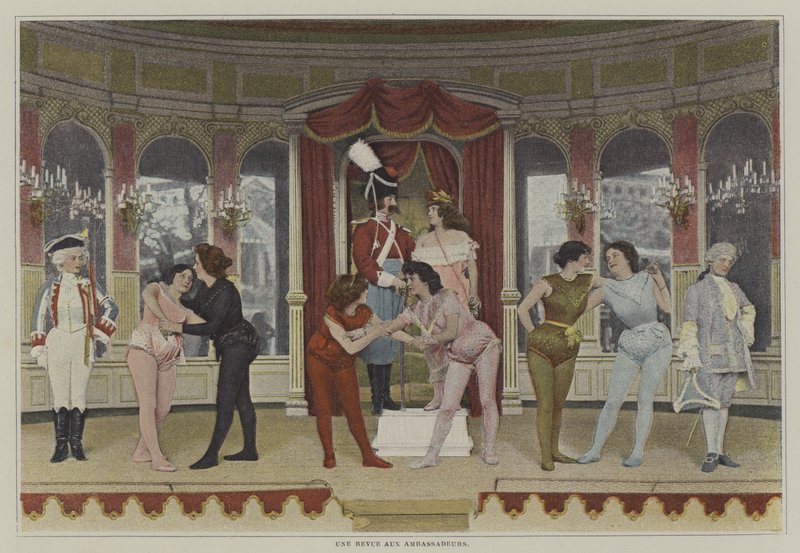 Recenze v Cafe des Ambassadeurs (barevné foto) od French Photographer