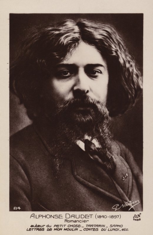 Alphonse Daudet (1840-1897), francouzský romanopisec od French Photographer