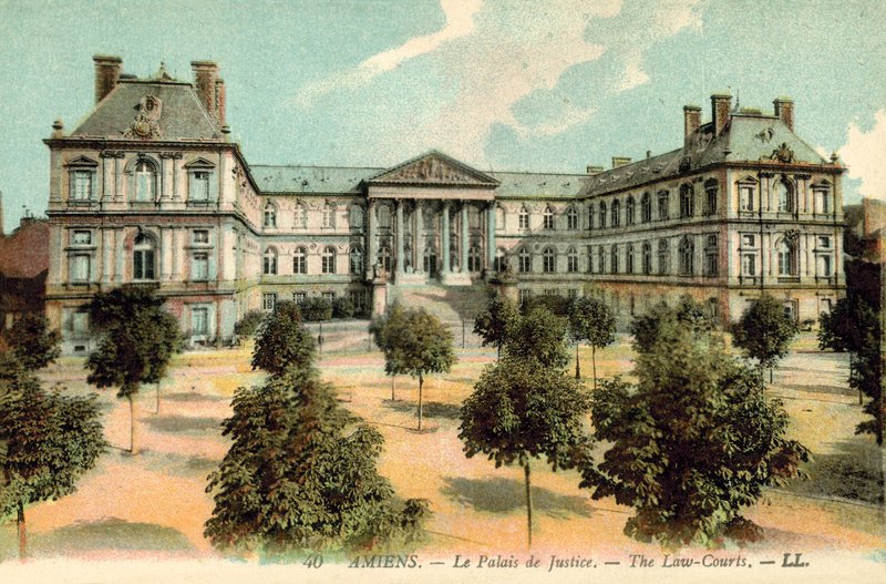 Amiens, Justiční palác od French Photographer