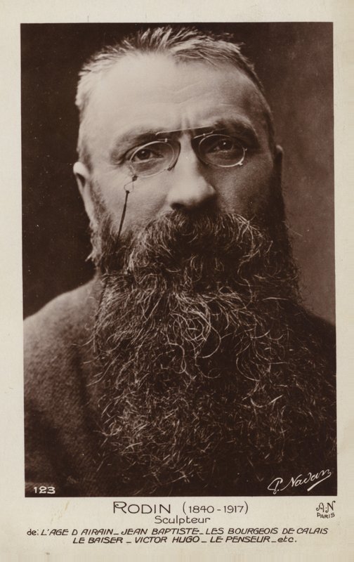 Auguste Rodin, francouzský sochař od French Photographer