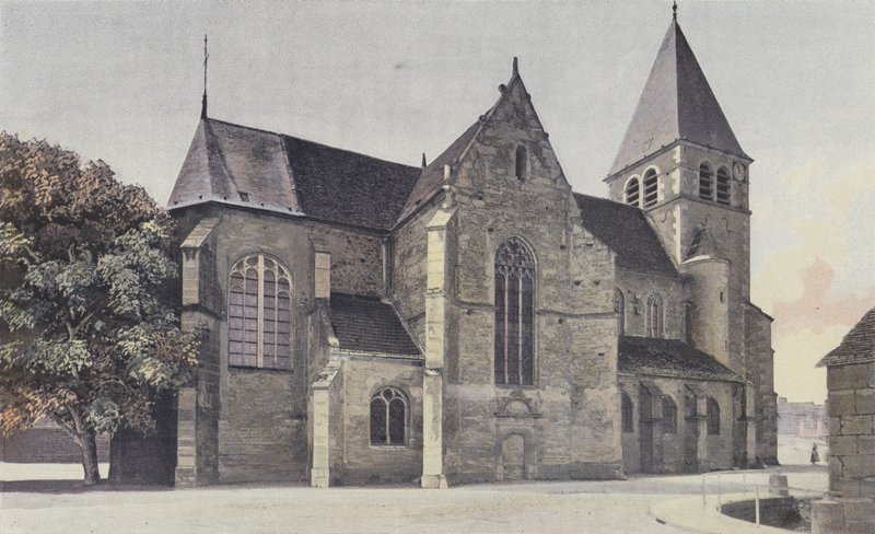Bagneux-la-Fosse, Kostel, Set N od French Photographer