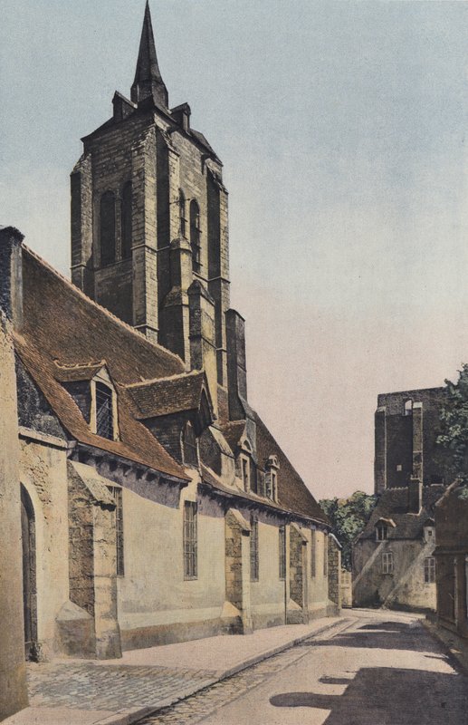 Beaugency, nemocnice Saint-Firmin a zvonice od French Photographer