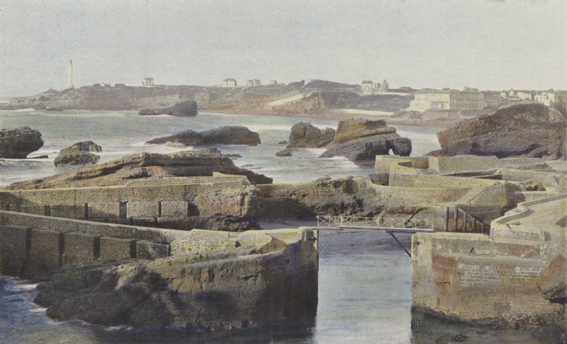 Biarritz, přístav rybářů od French Photographer