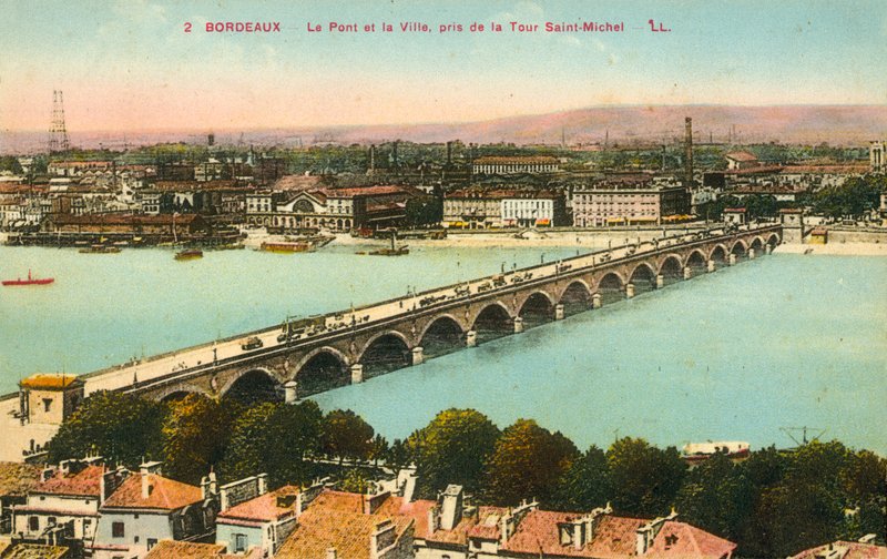 Bordeaux, Most, Město od French Photographer