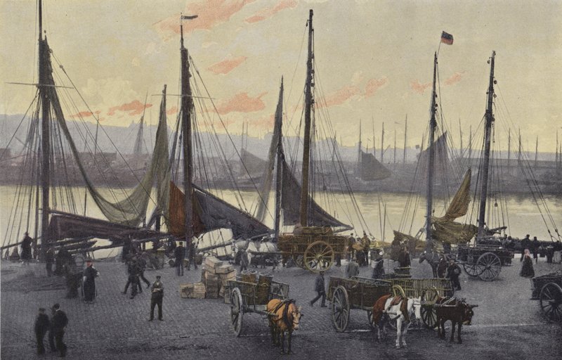 Boulogne-sur-Mer, Přípravky pro lov sleďů od French Photographer