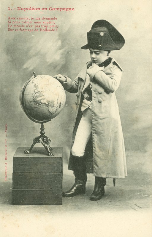Chlapec, oblečený jako Napoleon od French Photographer