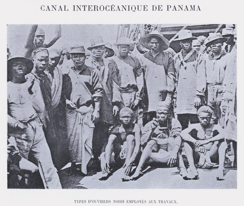 Canal Interoceanico De Panama (černobílá fotografie) od French Photographer