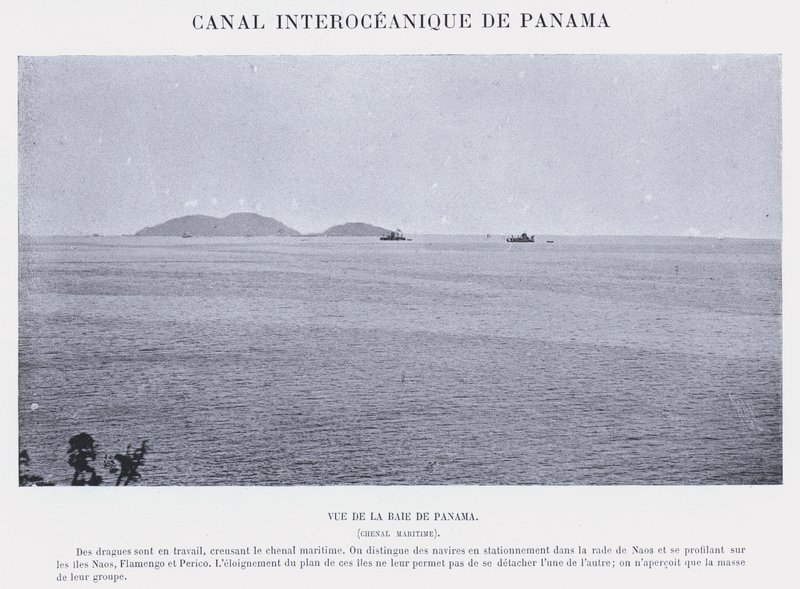 Canal Interoceanico De Panama (černobílá fotografie) od French Photographer