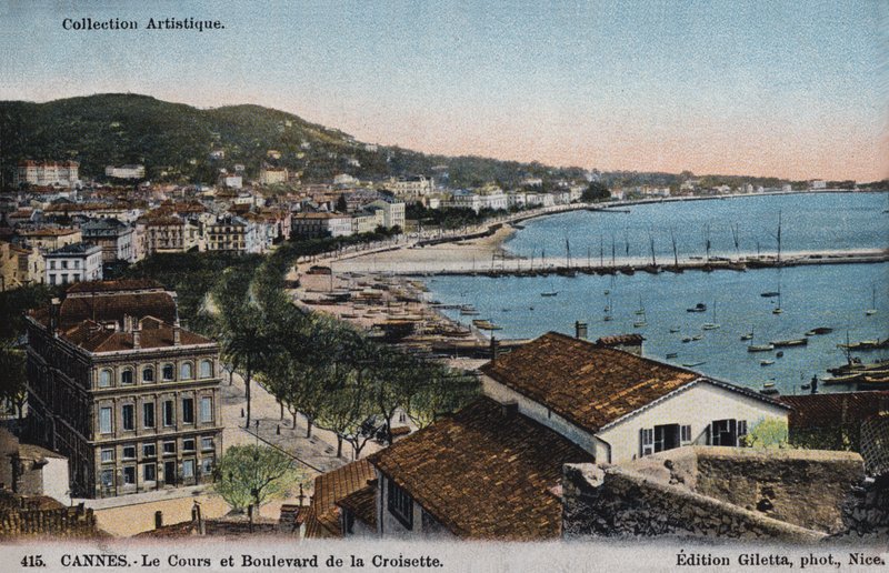 Cannes, The Cours A Boulevard De La Croisette od French Photographer