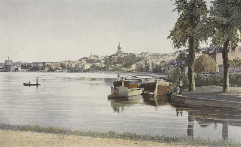 Castelnaudary, Celkový pohled z Grand Bassin od French Photographer