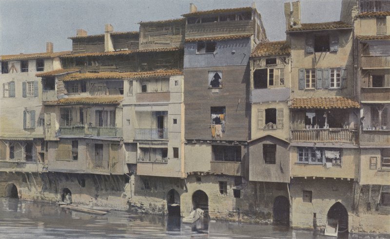 Castres, Domy na březích Agout od French Photographer
