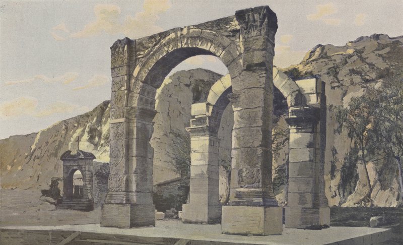 Cavaillon, římský vítězný oblouk od French Photographer