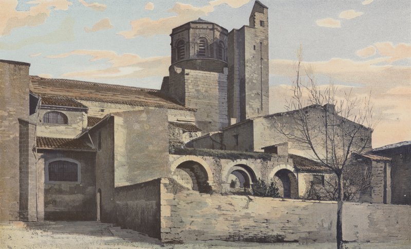 Cavaillon, kostel Saint-Veran-Cote S od French Photographer