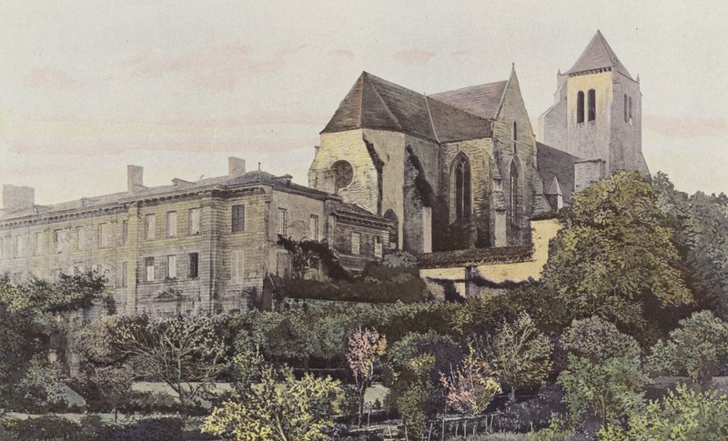 Celles-sur-Belle, Kostel a bývalý klášter, Ensemble N od French Photographer