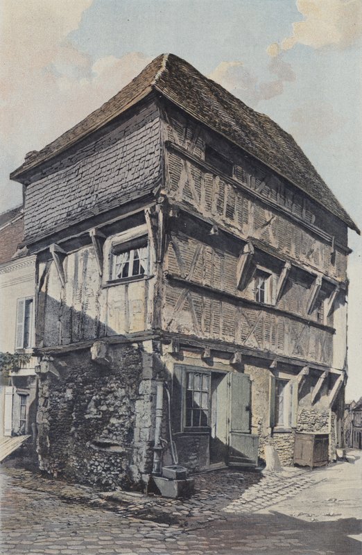 Chatillon-sur-Indre, Starý dům od French Photographer